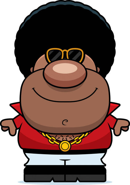 Счастливый диско-человек
