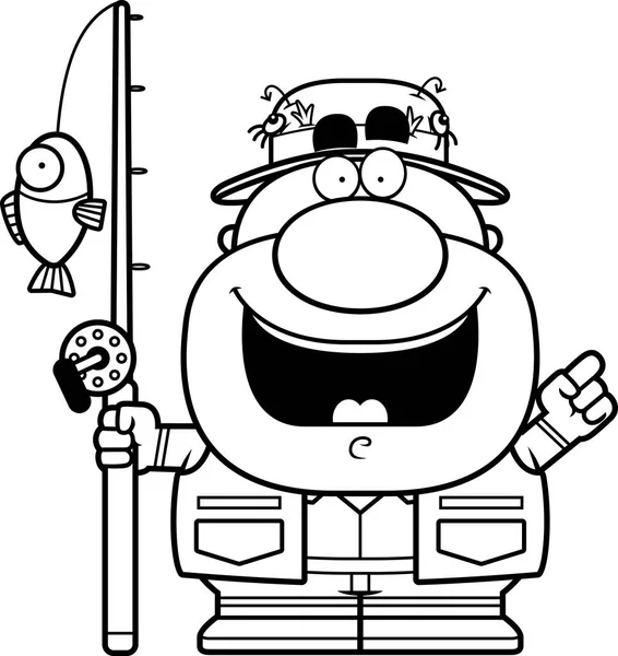 Çizgi film balıkçı fikir