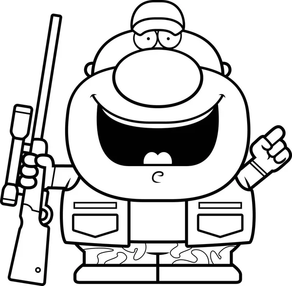 Çizgi film avcı fikir