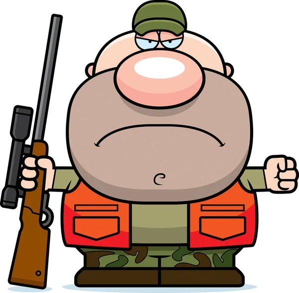 Kızgın çizgi film avcı