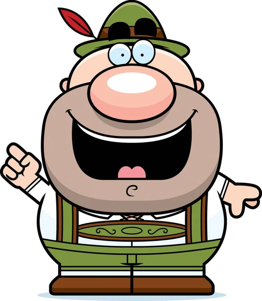 Çizgi film şortlarla adam fikir