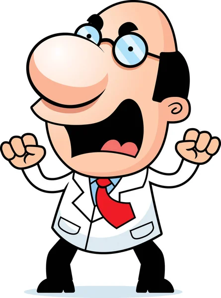 Kızgın çizgi film bilim adamı