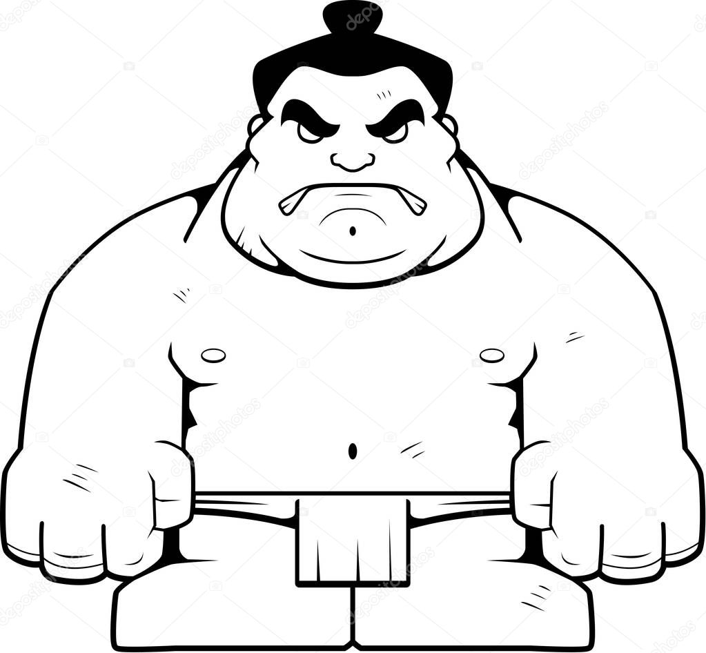 Big Sumo Wrestler