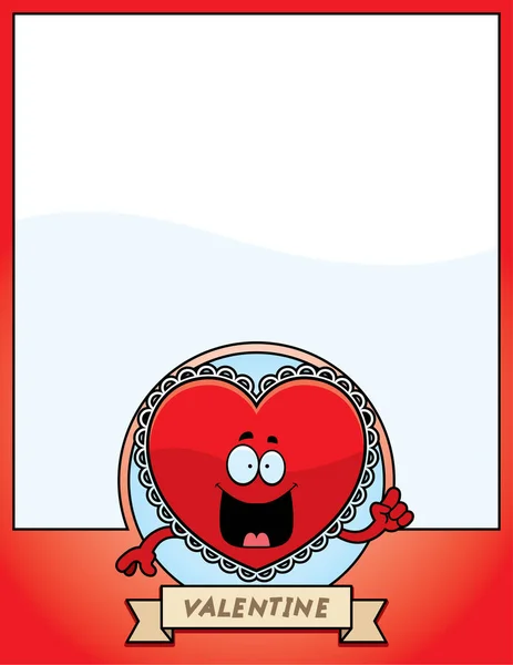 Graficzny kreskówka Valentine — Wektor stockowy
