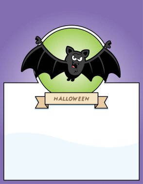 Çizgi film Bat Cadılar Bayramı grafiği