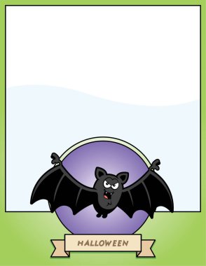 Çizgi film Bat Cadılar Bayramı grafiği