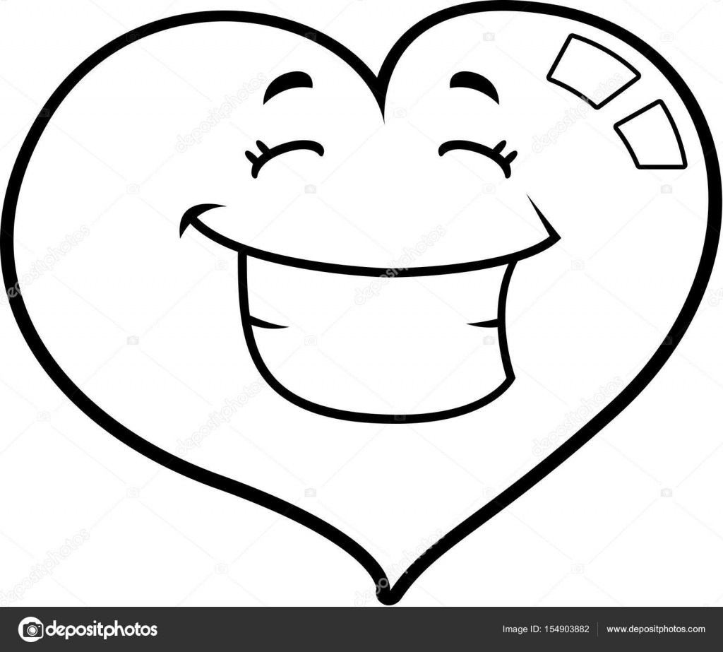 甜蜜的微笑心是透明背景上的卡通人物, 甜美的微笑心在透明背景上, 一个卡通人物, 可愛的PNG去背圖片素材免費下載，免摳圖設計圖案下載-, image size:1600x1443