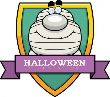 Çizgi film mumya Cadılar Bayramı grafiği