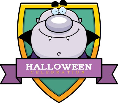 Çizgi film vampir Cadılar Bayramı grafiği