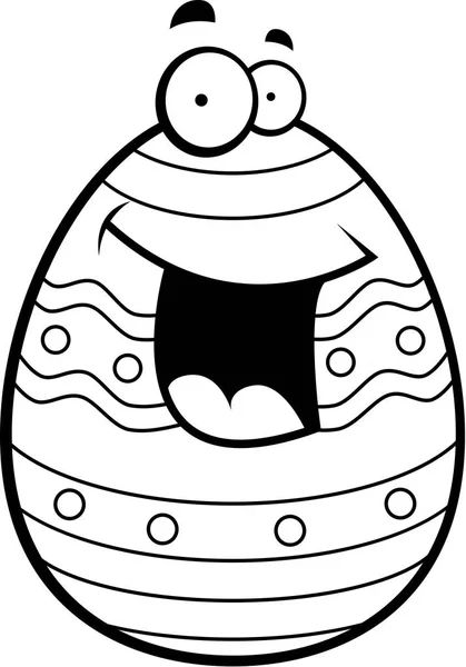 Мультфільм пасхальне яйце — стоковий вектор