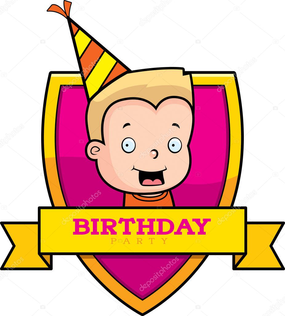 Download Cartoon birthday boy | Cartoon Birthday Boy Graphic — Stock Vector © cthoman #154902932