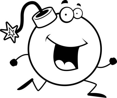 Çizgi film bomba çalışan