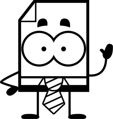 İş dosyası sallayarak