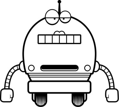 Heyecansız kadın Robot