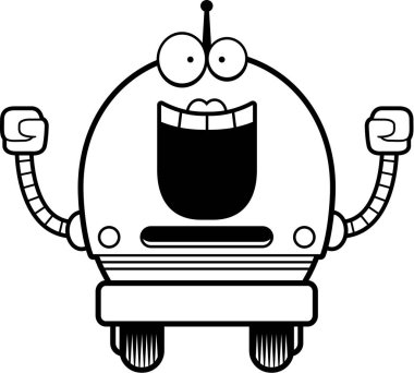 Kadın Robot kutluyor