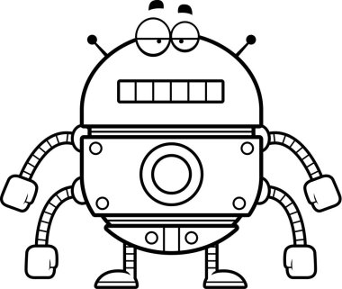 Heyecansız altın Robot