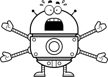 Korkmuş altın Robot