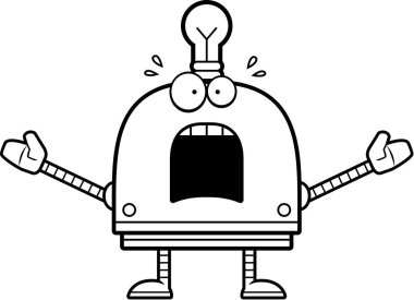 Korkmuş küçük Robot