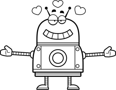 Kırmızı Robot sarılma