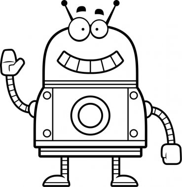 Kırmızı Robot sallayarak
