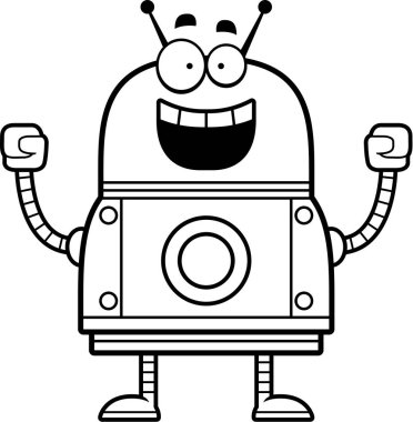 Kutluyor kırmızı Robot