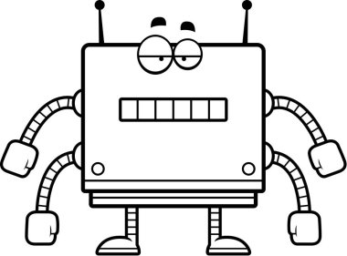 Heyecansız kare Robot