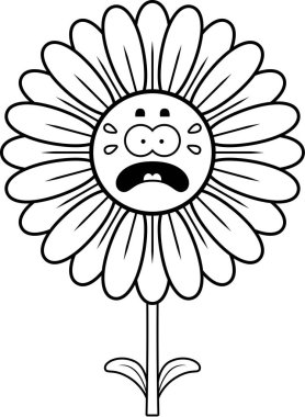 Çizgi film korkmuş Daisy