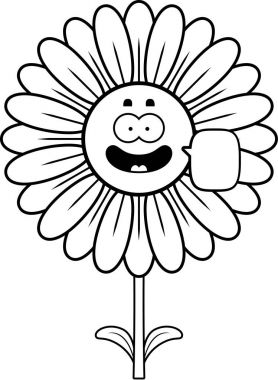 Çizgi film papatya konuşma