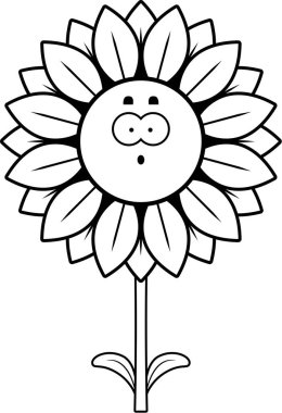 Çizgi film sürpriz ayçiçeği