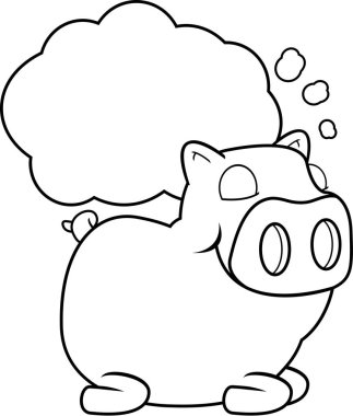 Çizgi film domuz rüya