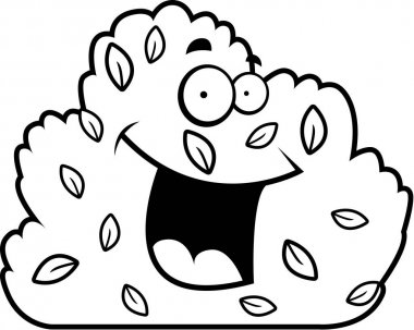 Gülümseyen Bush karikatür