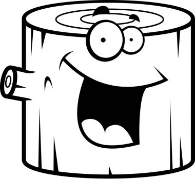 Çizgi film günlük gülümseyen