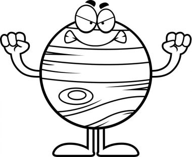 Kızgın çizgi film Jüpiter