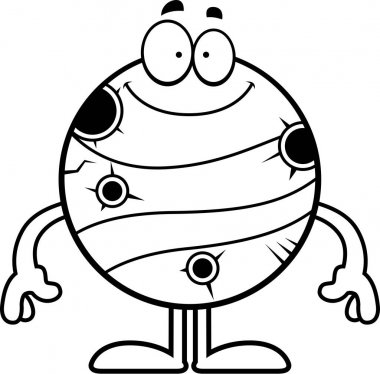 Mutlu karikatür Mercury