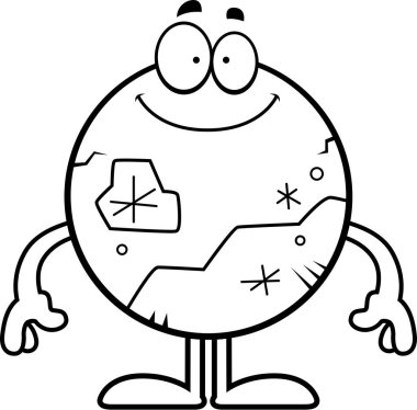 Mutlu karikatür Pluto