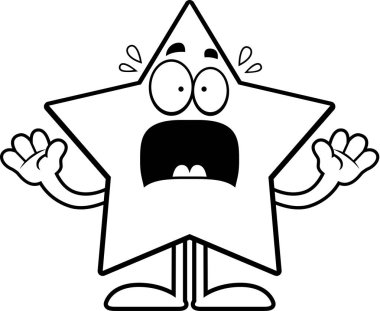 Çizgi film yıldızı korkuttu