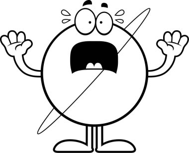 Korkmuş karikatür Uranüs