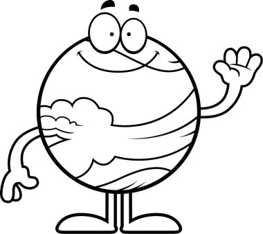 Çizgi film Venüs sallayarak