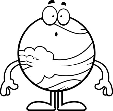 Sürpriz karikatür Venüs