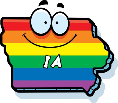 Çizgi film Iowa eşcinsel evlilik