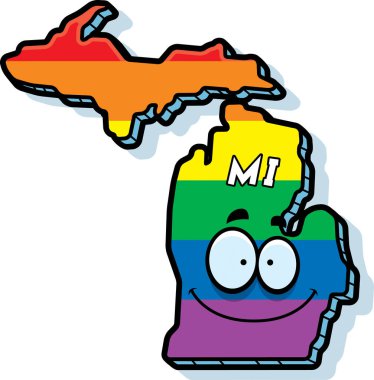 Çizgi film Michigan eşcinsel evlilik