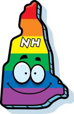 Çizgi film New Hampshire eşcinsel evlilik