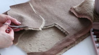 Bayan eller oluşturmak bir tekstil ürün, oyuncak, desen