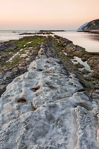 The passetto rocks, Ancona, Italy — Stockfoto