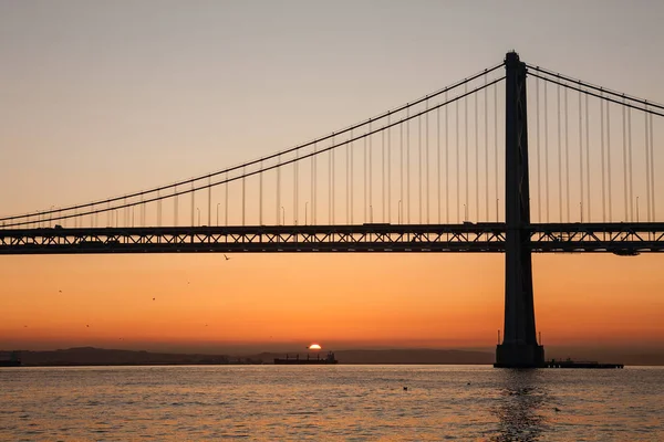 Oakland Bay Bridge, San Francisco, California — Stock Photo, Image