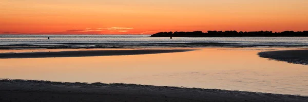 Gryning i Senigallia, Italien — Stockfoto