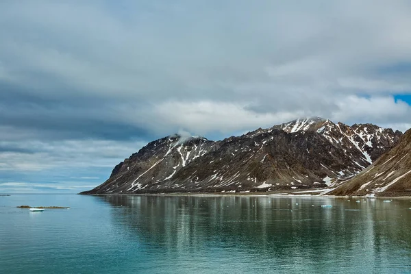 Magdalenafjord in Svalbard islands, Norway — Stock Photo, Image