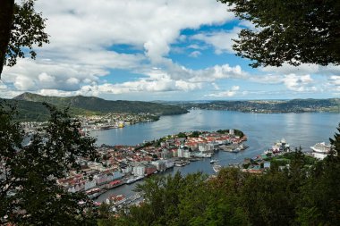 panoramik Bergen, Norveç