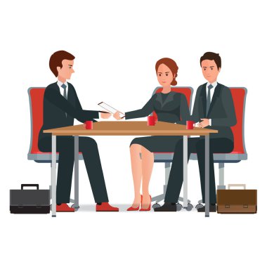 Bir yuvarlak müzakereleri tablo görüşmeleriele başarılı iş