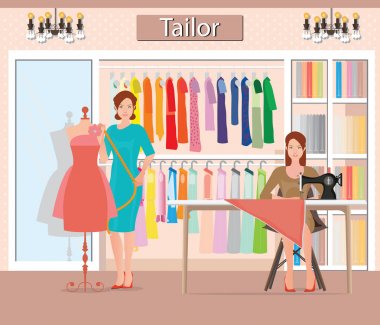 Butik kadının örtüsü modası kapalı.